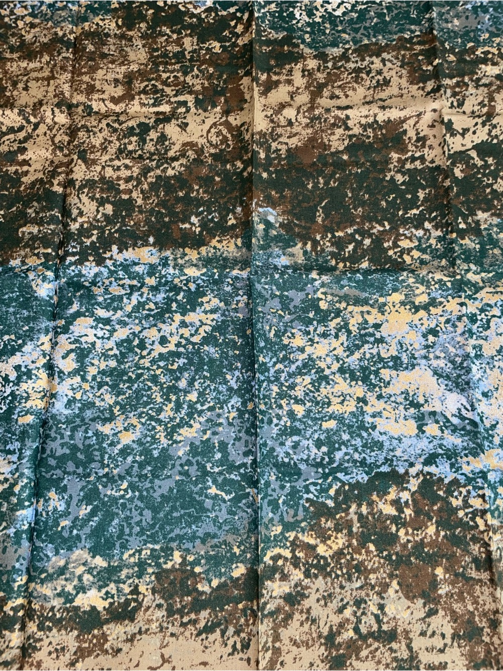 Quilters Cotton 10 Fat Quarters Teal ~ Green Crafts, Sewing, DIY Material - Picture 9 of 10